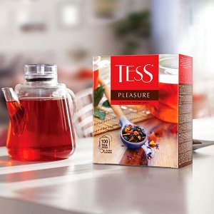 Чай черный Tess Pleasure 100 пакетиков