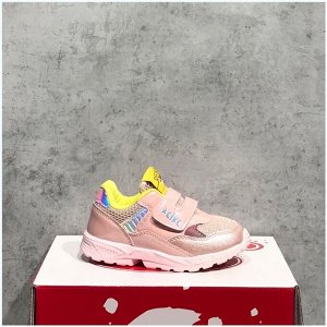 Кроссовки Торговая марка: Reike. Кроссовки для девочки Reike Basic pink выполнены из нескольких материалов: искусственной кожи и текстильной сетки, которая обеспечивает оптимальный микроклимат внутри 