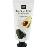 Крем для рук с авокадо и маслом ши - Tropical fruit hand cream, 50гр