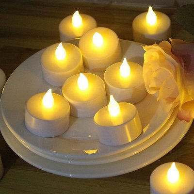 Светодиодные свечи для уютного вечера (не надо розеток!)