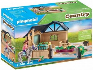 Playmobil. Конструктор арт.71240 "Riding Stable Extension" (Пристройка к конюшне для верховой езды )