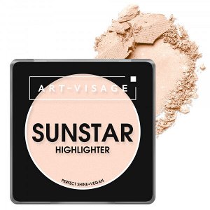Хайлайтер пудровый "SUNSTAR" №101 white gold