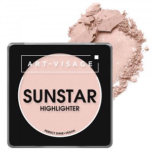 Хайлайтер пудровый AV "SUNSTAR" №102 peach beige