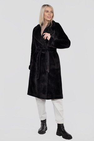 02-3193 Пальто женское утепленное (пояс)