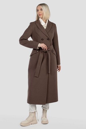 01-11519 Пальто женское демисезонное (пояс)