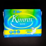 Перфорированные ночные прокладки Kimrox Anion Sanitary Maxi Pad Sponge Surface (33 см., 8 шт.) / арт. 229-8