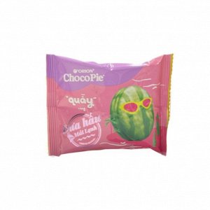 Пирожное со вкусом арбуза Orion ChocoPie Watermelon / Пироженое Орион Чокопай 336 гр