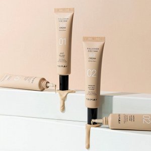 Многофункциональный BB-крем  Full Cover 3-in-1 Max BB Cream SPF40 PA++ 01