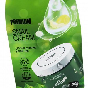 Shinsiaview Восстанавливающий крем с муцином улитки  Premium Snail Cream , 30 г