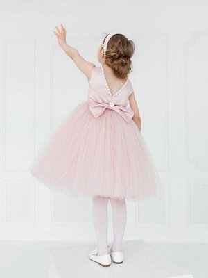Платье для девочки нарядное розовое