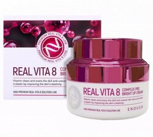 Enough Крем с витаминами для сияния кожи Real Vita 8 Complex Pro Bright Up Cream