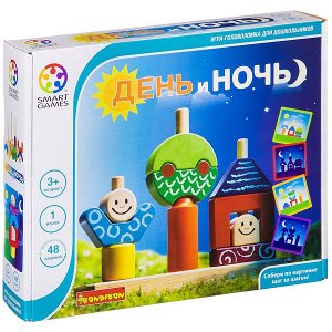 Логическая игра Bondibon, День и Ночь