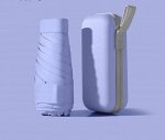 Механический зонт с 6-ю спицами, прямоугольная ручка, цвет фиолетовый