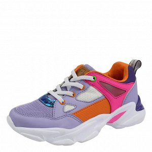 Кроссовки Кроссовки для девочки Reike Basic lt.lilac – это стильная, качественная, универсальная обувь, которая отлично подходит для создания повседневных образов.
Верх обуви скомбинирован из нескольк