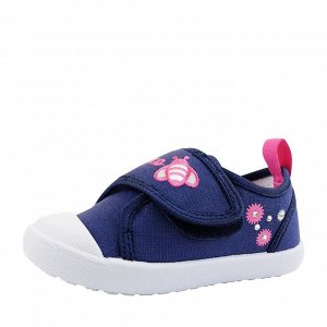 Кеды Кеды для девочки Reike Cute bees navy – это повседневная обувь для активных прогулок, отличающаяся интересным и стильным дизайном.
Дышащий верх обуви изготовлен из прочного текстиля, подкладка – 