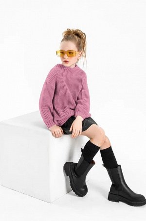 Свитер для девочки Amarobaby KNIT Soft, розовый