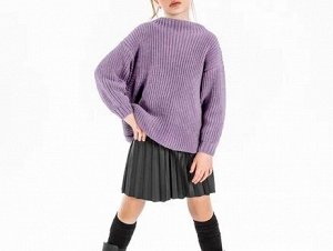 Свитер для девочки Amarobaby KNIT Soft, фиолетовый
