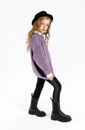 Свитер для девочки Amarobaby KNIT Soft, фиолетовый