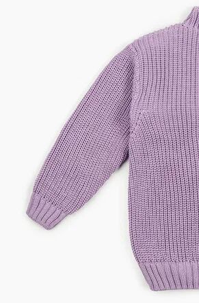 Свитер для девочки Amarobaby KNIT Soft, фиолетовый