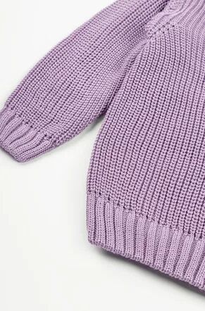 Свитер для девочки Amarobaby KNIT Soft, фиолетовый