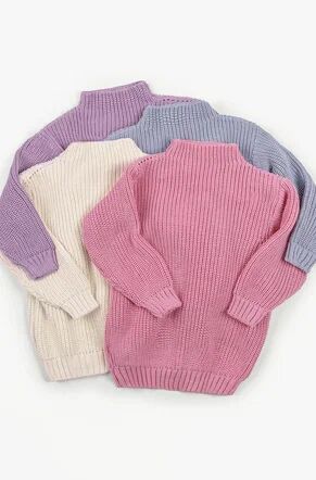 Свитер для девочки Amarobaby KNIT Soft, фиолетовый