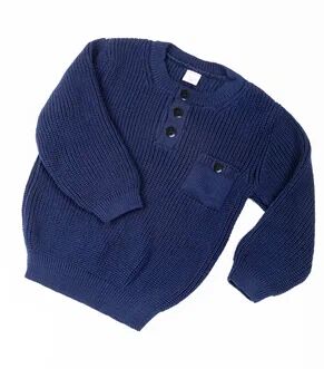 Свитер для мальчиков Amarobaby KNIT, синий, размер 122