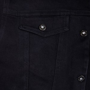 Куртка джинсовая для девочек #81334 Черный