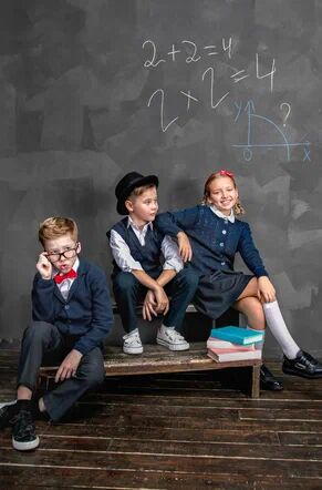 Джемпер для мальчика Amarobaby Pure Love, School, вязаный, черный