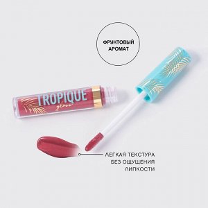 Vivienne Sabo VS Блеск для губ «Tropique Gloss» тон 19, нежный малиновый  NEW