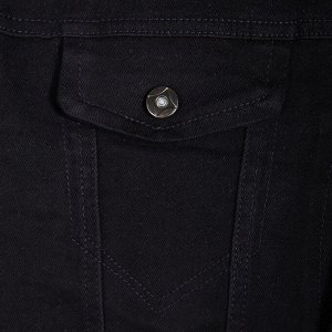 Куртка джинсовая для мальчиков #81333 Черный