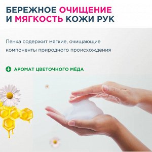 LION/ Пенное мыло для рук &quot;Ai - Kekute&quot; Цветочный Мёд, с антибактериальным эффектом, флакон, 250мл