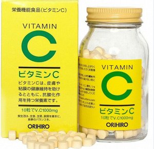 Витамин C Orihiro,300 таблеток