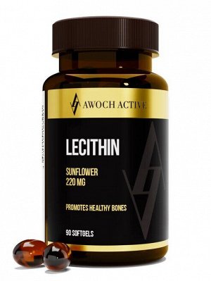 LECITHIN, 90 капсул быстрого усвоения TM AWOCHACTIVE NEW