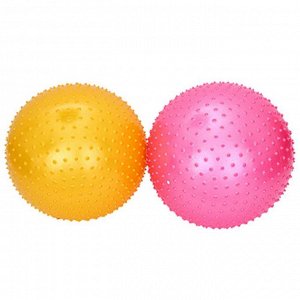SILAPRO Мяч для фитнеса массажный, ПВХ, d85см, 1100гр, 4 цвета, в коробке