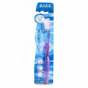 D.I.E.S. Зубная щётка D.I.E.S Кристалл, мягкая, 1 шт. МИКС