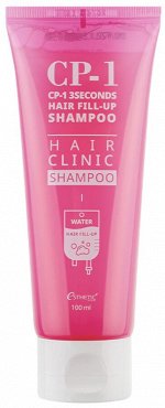 Мягкий бессульфатный восстанавливающий шампунь для гладкости волос CP-1 3 Seconds Hair Fill-Up Shampoo, 100 мл