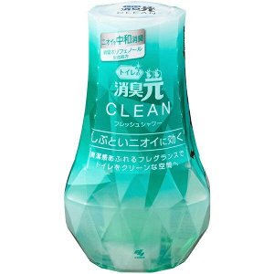 Kobayashi Seiyaku Shoshugen CLEAN Жидкий ароматизатор для туалета ар-т свежесть 400 мл