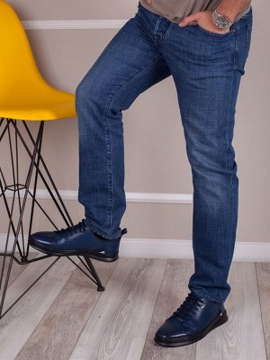 Кеды мужские Турция оптом/ Классические кроссовки в стиле casual (127-01-00 Темно-синий)