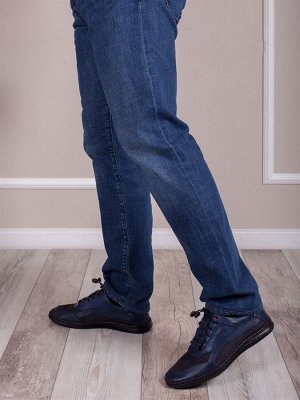 Кеды мужские Турция оптом/ Классические кроссовки в стиле casual (134-51-L1 Темно-синий)