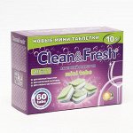 Таблетки для посудомоечных машин Clean&amp;Fresh All in1 mini tabs, 60 шт