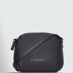 Женская кожаная сумка Richet 2848LN 376 Черный