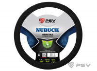 Оплётка на руль PSV NUBUCK (Черный) L