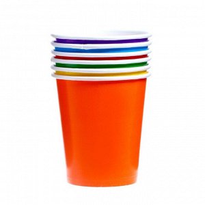 Набор бумажных стаканов «Разноцвет»