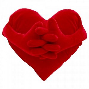 Игрушка-подушка ИКЕА ФАМНИГ ЙЭРТА, 40 см, красный