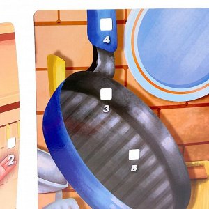 Настольная игра для детей ловкость «Битва шефов», 2-4 игрока, 3+