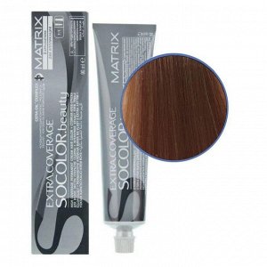 Matrix Крем-краска для седых волос / Socolor beauty 508M, светлый блондин мокка, 90 мл