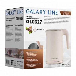 Чайник электрический с двойными стенками GALAXY LINE GL0327 (пудровый)