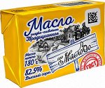 Масло сладко-сливочное Традиционное &quot;Село Маслово&quot; 82,5% &quot;Золото&quot; (фольга)