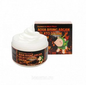 Elizavecca Питательный паровой крем для лица Milky Piggy Aqua Rising Argan Gelato Steam Cream, 100 мл