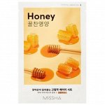 Missha Тканевая маска для лица с экстрактом меда Sheet Mask Airy Fit Honey, 19 гр